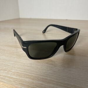 Persol 3021-S 900/58 Sunglasses FRAMES ONLY Black Skinny Fit! 53-20-140 Italy